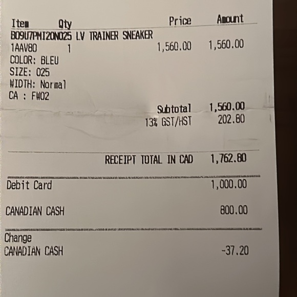 Loius Vuitton shoes trainer sneaker - Picture 3 of 3